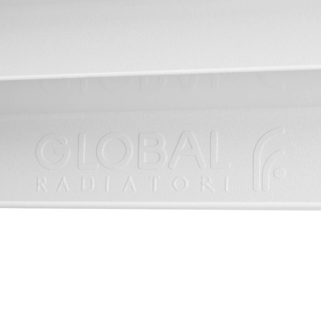 Радиатор алюминиевый Global VOX- R 500 12 секций боковое подключение (белый RAL 9010), VX05001012