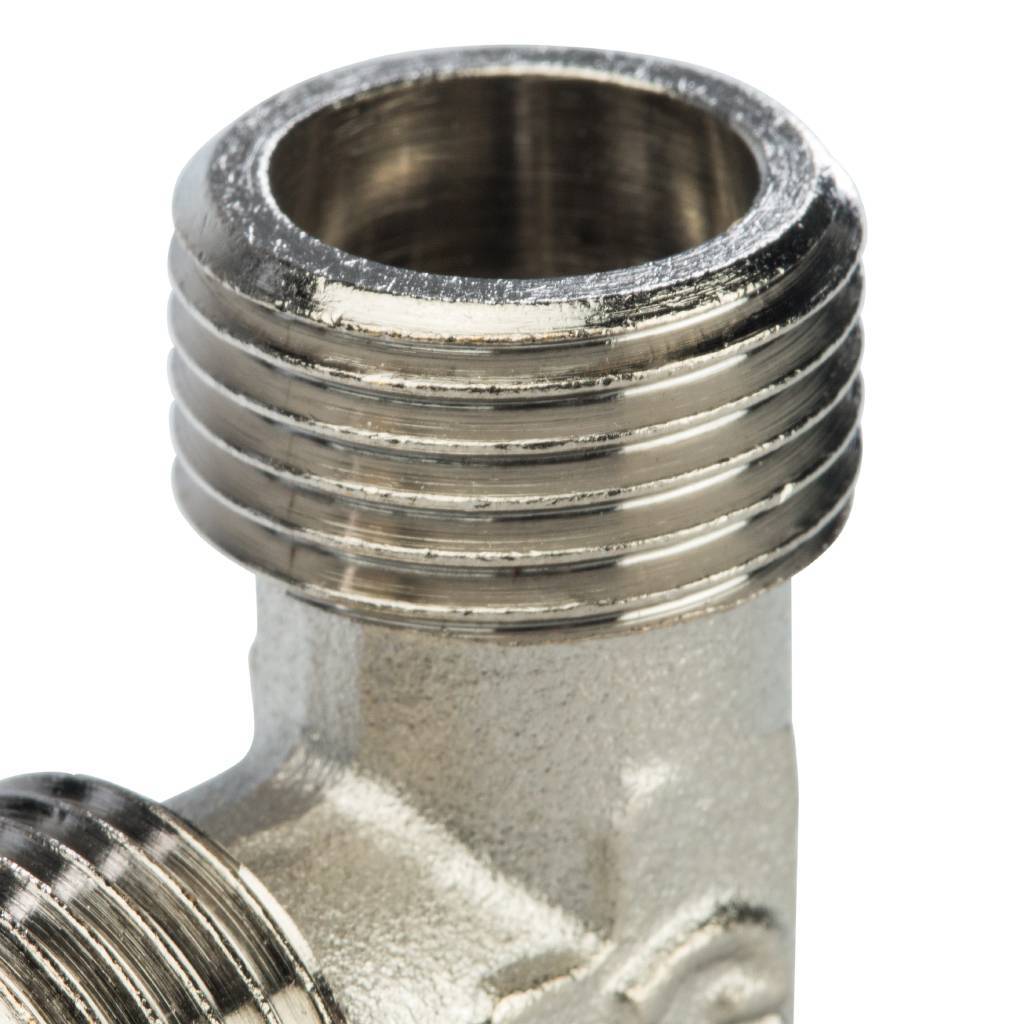 Тройник STOUT НН никелированный 3/4X3/4X3/4, SFT-0018-343434