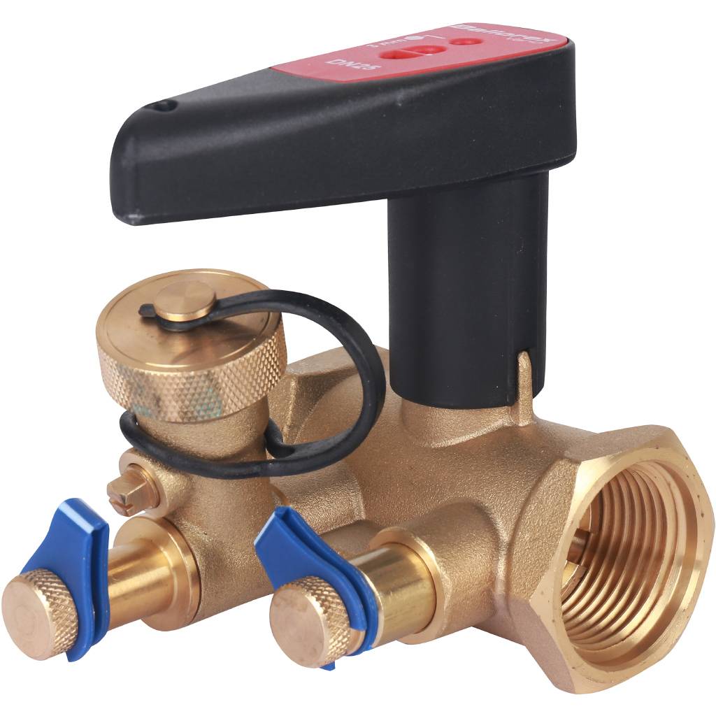 Клапан балансировочный ручной БРОЕН V DN 025S PN 25 стандартной пропускной способности с дренажем, 592466