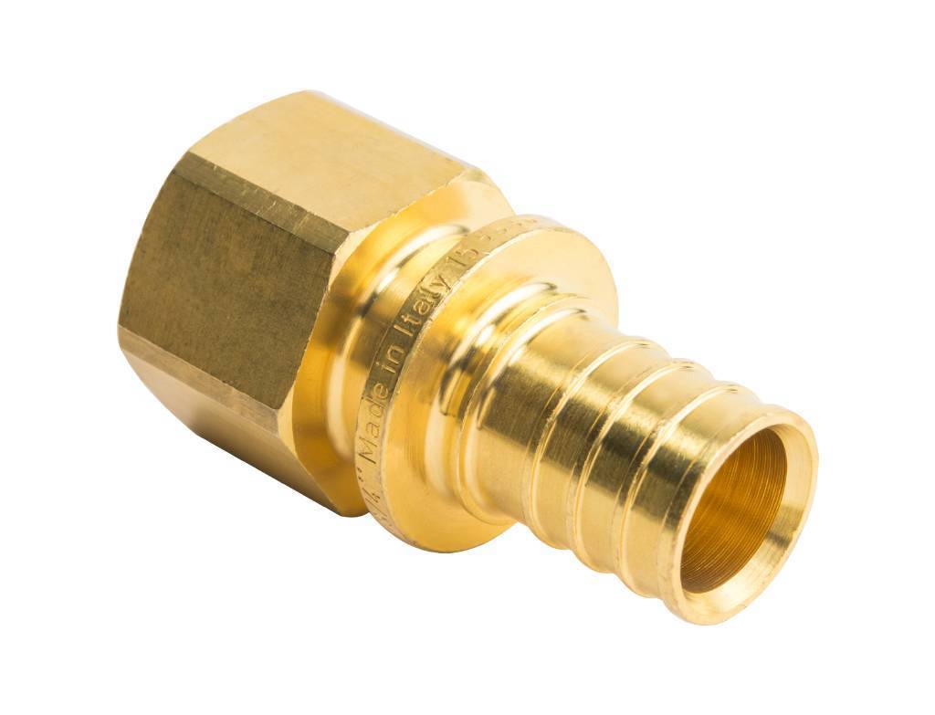 Переходник STOUT с внутренней резьбой 20xG 1/2 для труб из сшитого полиэтилена аксиальный