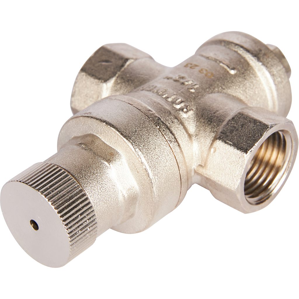 Редуктор давления ROMMER PN16 вн/вн 1/2  без подключения манометра, RVS-0009-000015