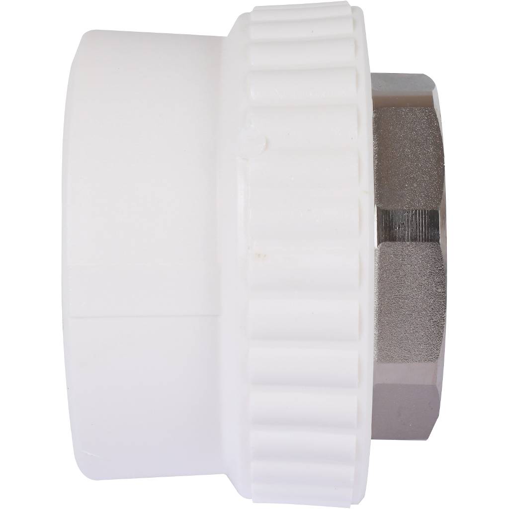 Муфта комбинированная Kalde под шестигранник (внутр. резьба, 90х3 ) для полипропиленовых труб под сварку, 3222-nfo-903006