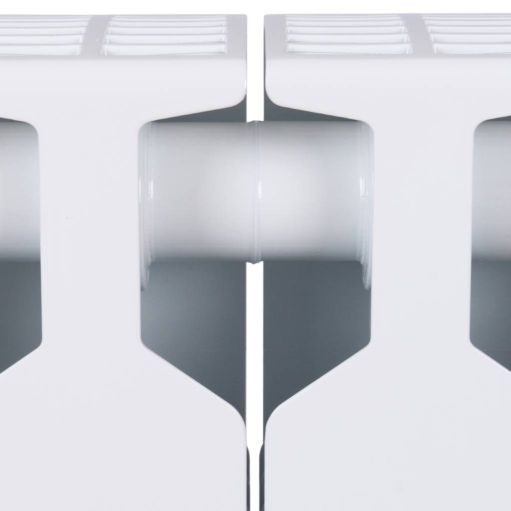 Радиатор биметаллический RIFAR SUPReMO 500 8 секций боковое подключение (белый RAL 9016), 4RS50-8