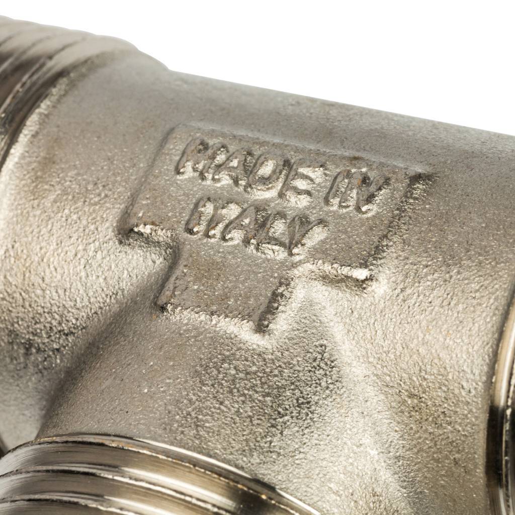 Тройник STOUT НН никелированный 1 X1 X1, SFT-0018-000111