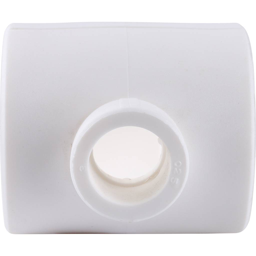 Тройник переходной Kalde 50x25x50 для полипропиленовых труб под сварку (цвет белый), 3212-tio-502550