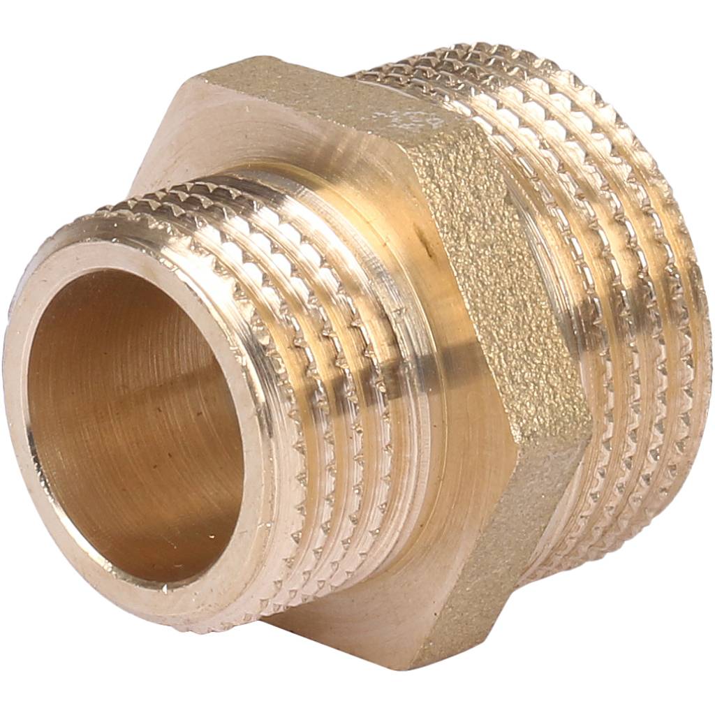 Ниппель HH TIEMME 3/4х1/2 для стальных труб резьбовой, 1500012