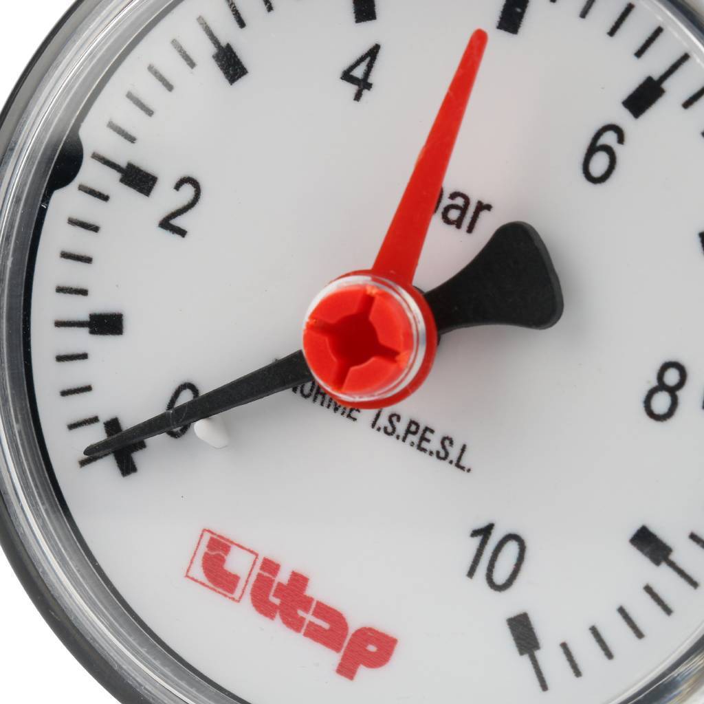 Манометр ITAP осевое подключение 483 1/4