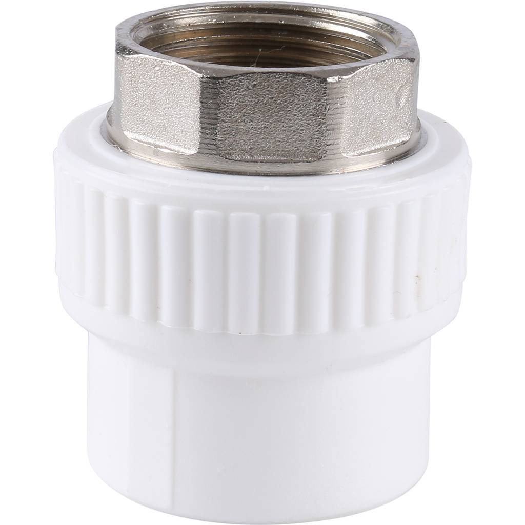 Муфта комбинированная Kalde под шестигранник (внутр. резьба, 32x1 ) для полипропиленовых труб под сварку, 3222-nfo-321006