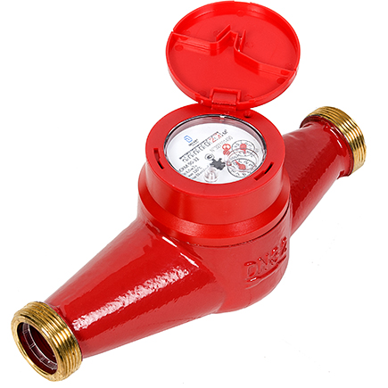 Домовой многоструйный счетчик Decas холодной и горячей (универсальный) воды ВСКМ 90-32, 72-32-01