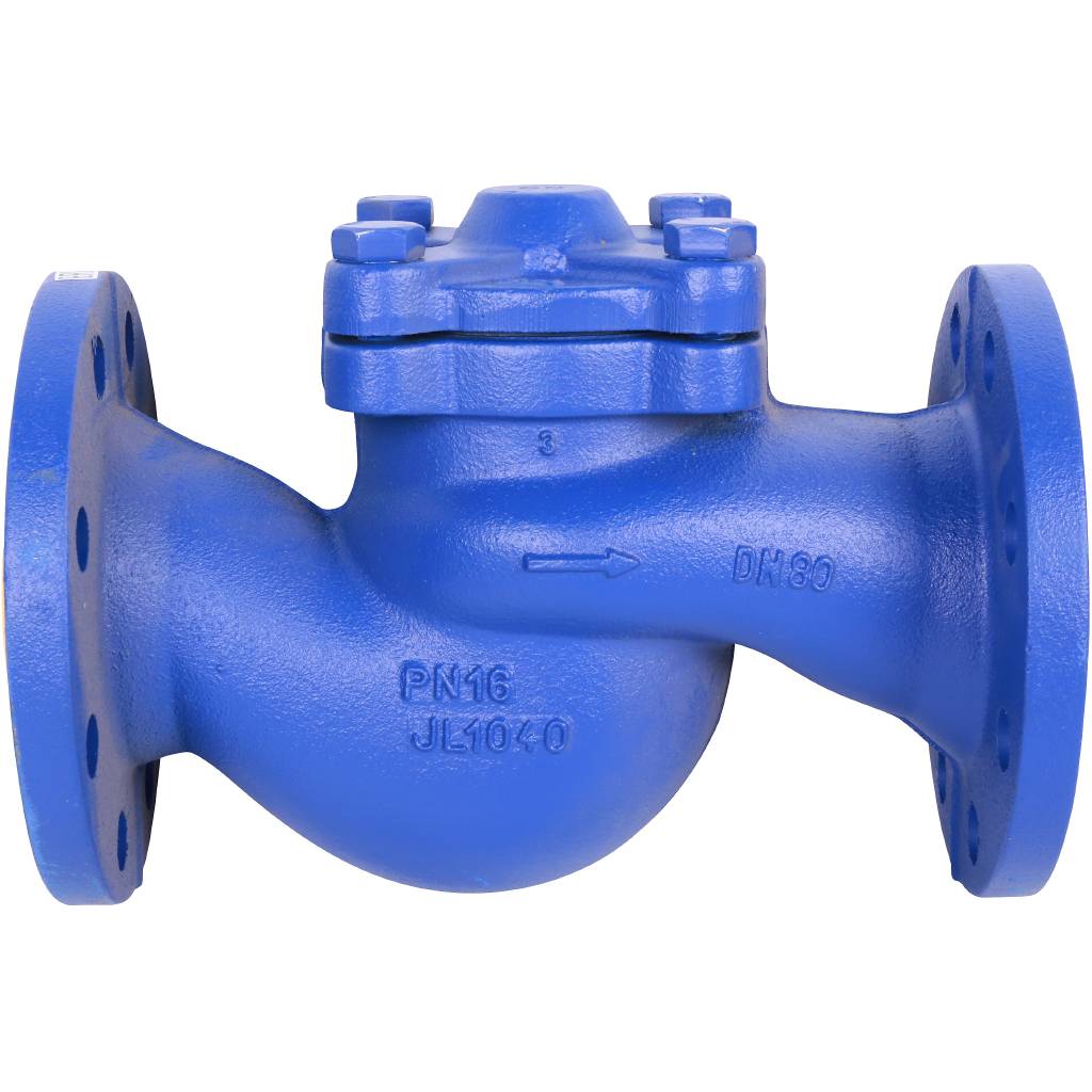 Клапан обратный подъемный ZETKAMA 287A Ду80 Ру16 фланцевый из чугуна, 287A080C31