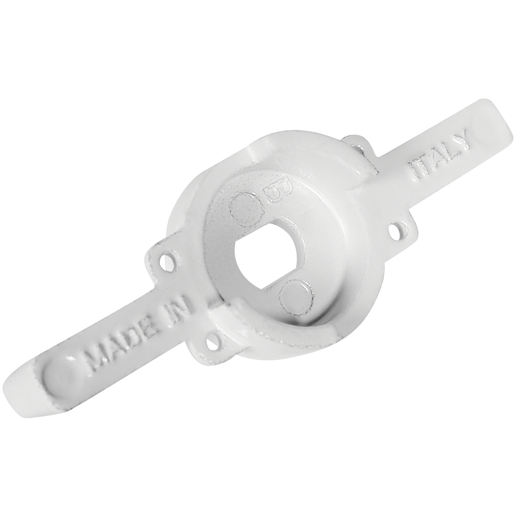 Ручка-бабочка STOUT для шарового крана STOUT 1 - 1 1/4  (Белая)