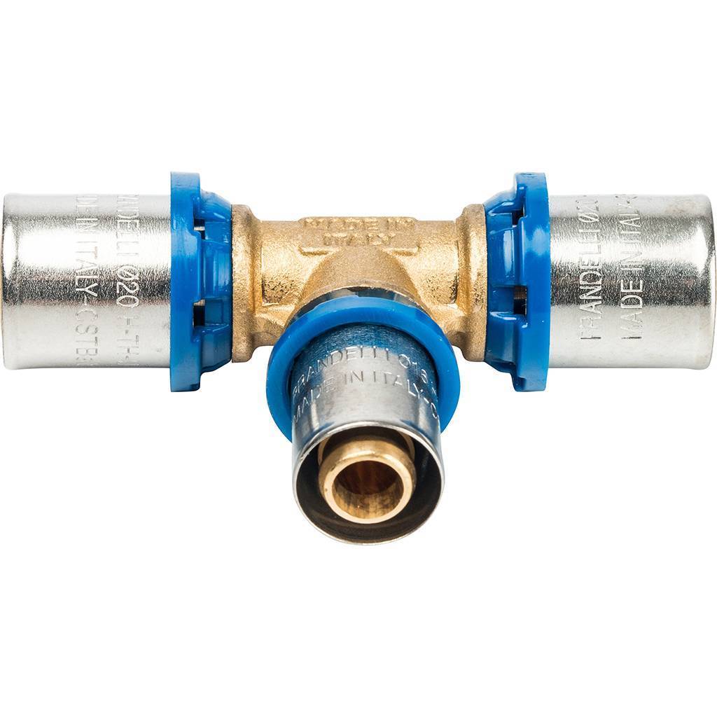 Переходной тройник Prandelli Multyrama (20.2х16.2х20.2) профиль H,TH,U, 509.31.41.4