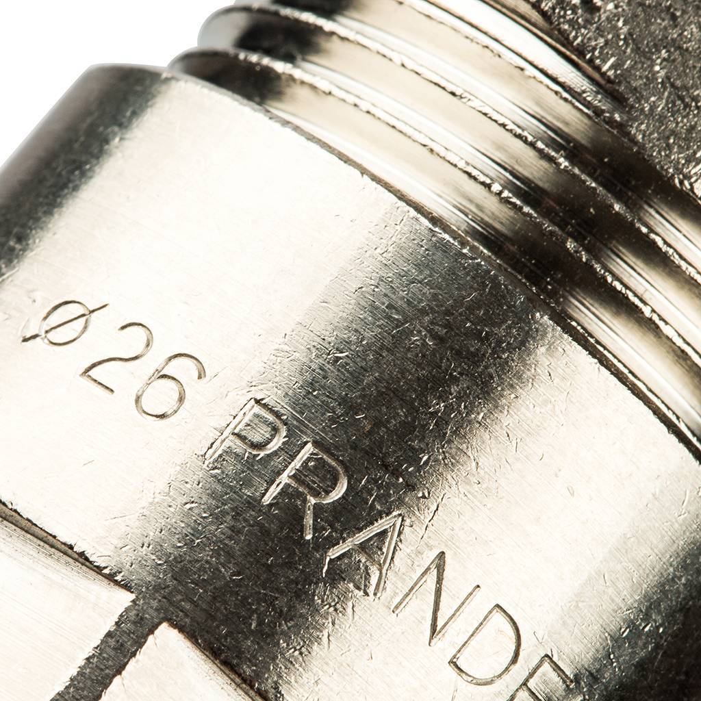 Муфта с нар.резьбой Prandelli Multyrama (26х3,0х3/4), 103.01.12.6