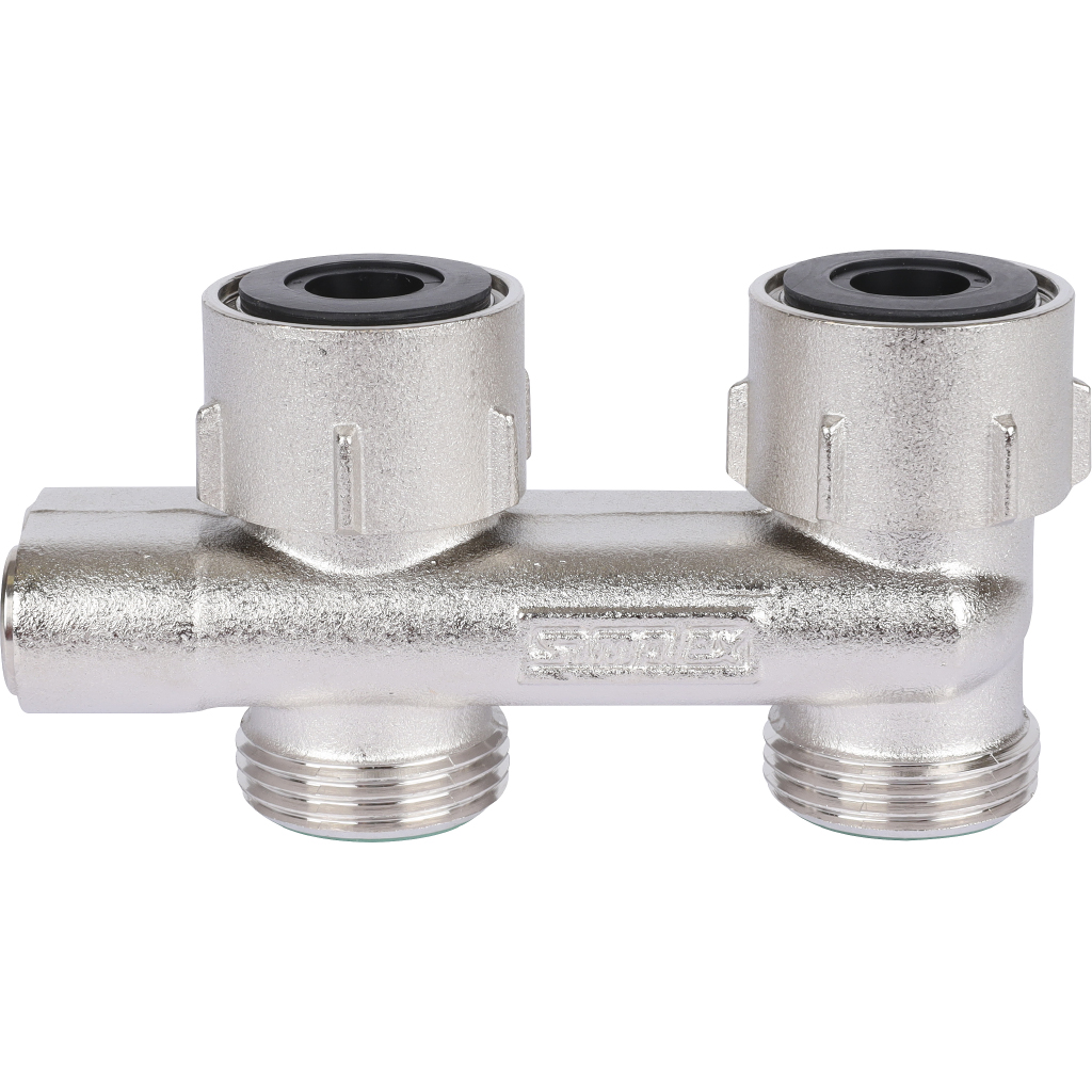 Перекрестный узел подключения Meibes Тип D2/50 прямой, 3/4 BPx3/4 HP 5/25, F10078