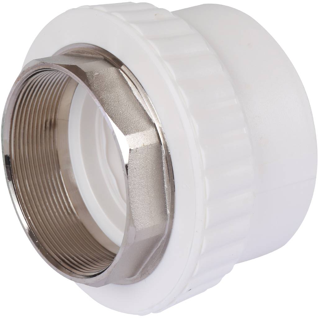 Муфта комбинированная Kalde под шестигранник (внутр. резьба, 90х3 ) для полипропиленовых труб под сварку
