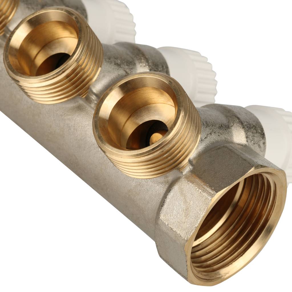 Коллектор распределительный STOUT 1, 4 отвода 3/4 ЕК