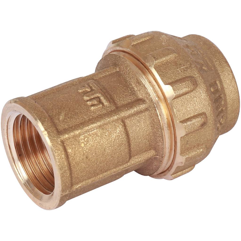 Муфта TIEMME с внутренней резьбой 20х1/2 для труб ПНД винтовой, 3400016