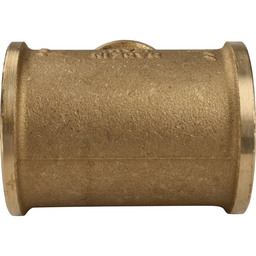 Тройник TIEMME ВВ 1х1/2х1 для стальных труб резьбовой, 1500037