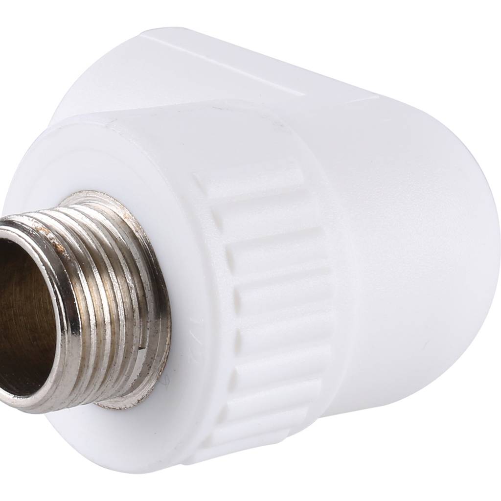Угольник Kalde с наружной резьбой 25x1/2 для полипропиленовых труб, 3222-emo-250b00