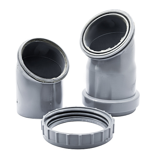 Отвод универсальный ВК ПП  50, серый,РТП