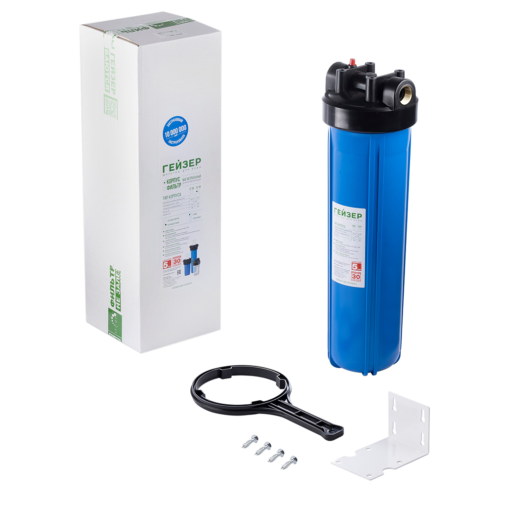 Корпус Гейзер 20BB 1 с латунными вставками, 50716