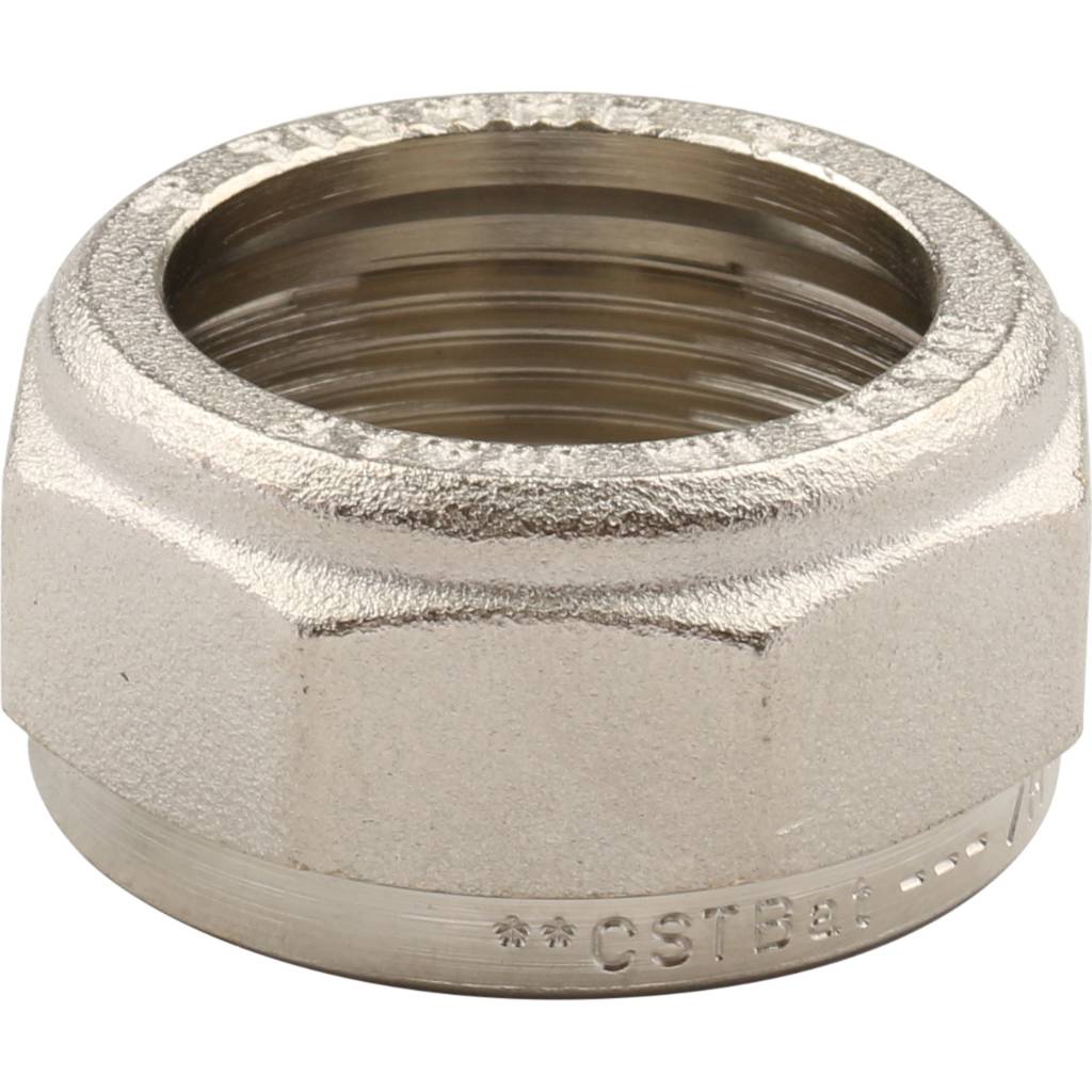 Муфта TIEMME с наружной резьбой (26х3.0х3/4) для металлопластиковых труб винтовой, 1600010