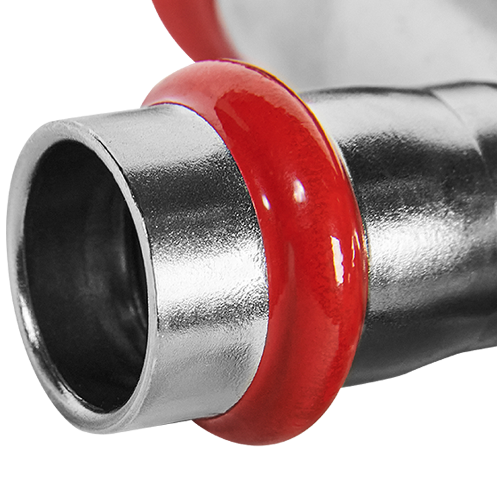 Тройник переходной ROMMER 35х15х35 из нержавеющей стали прессовой