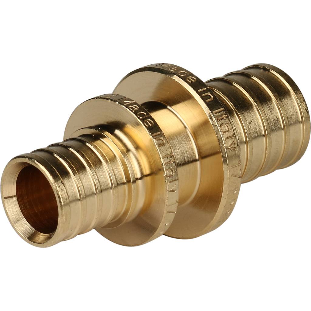 Муфта STOUT соединительная переходная для труб из сшитого полиэтилена (аксиал., 20x16)