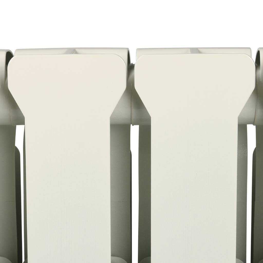 Радиатор алюминиевый STOUT Bravo 500 14 секций боковое подключение RAL9010, SRA-0110-050014