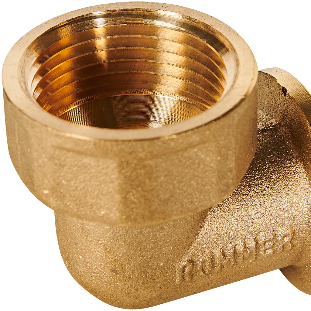 Угольник-переходник с внутренней резьбой ROMMER 32xG 1 для труб из сшитого полиэтилена аксиальный, RFA-0006-003210