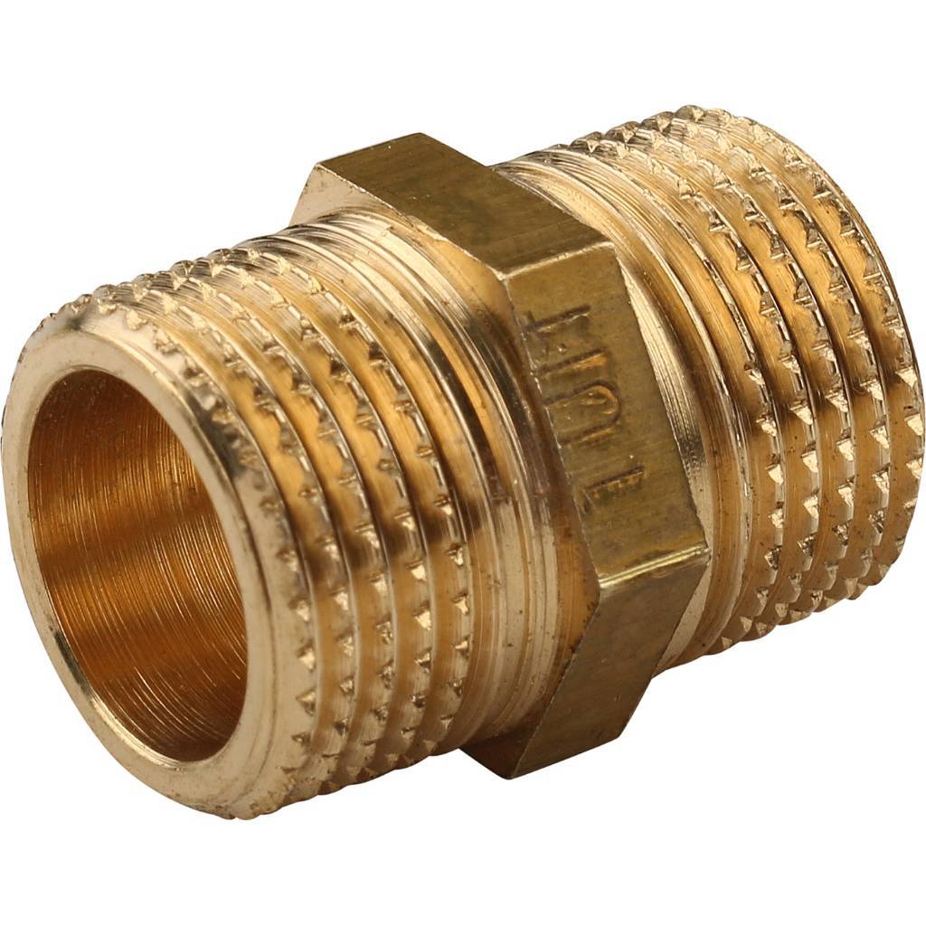 Ниппель HH TIEMME 3/8х3/8, 1500218