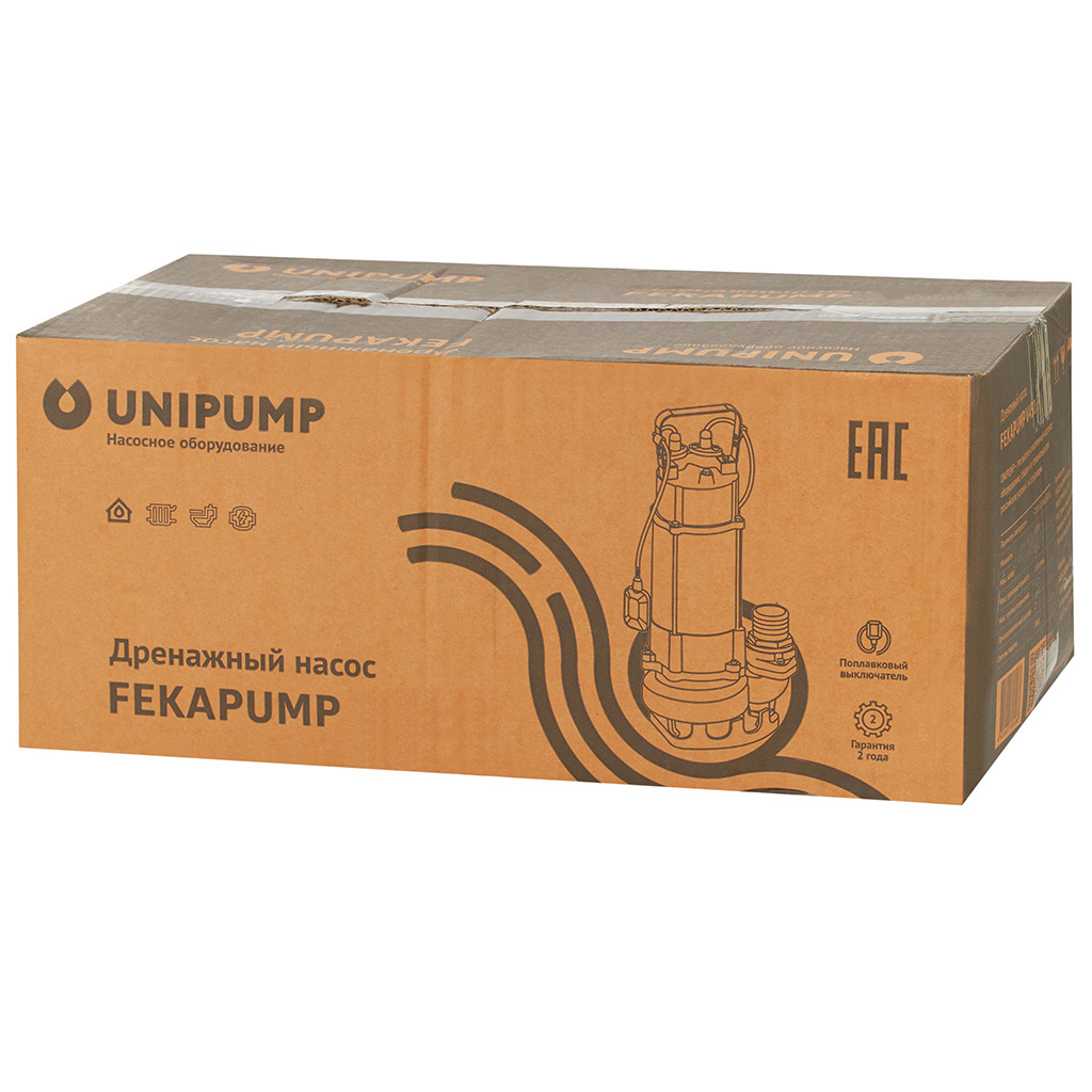 Насос дренажный UNIPUMP FEKAPUMP V 1500F, 89415