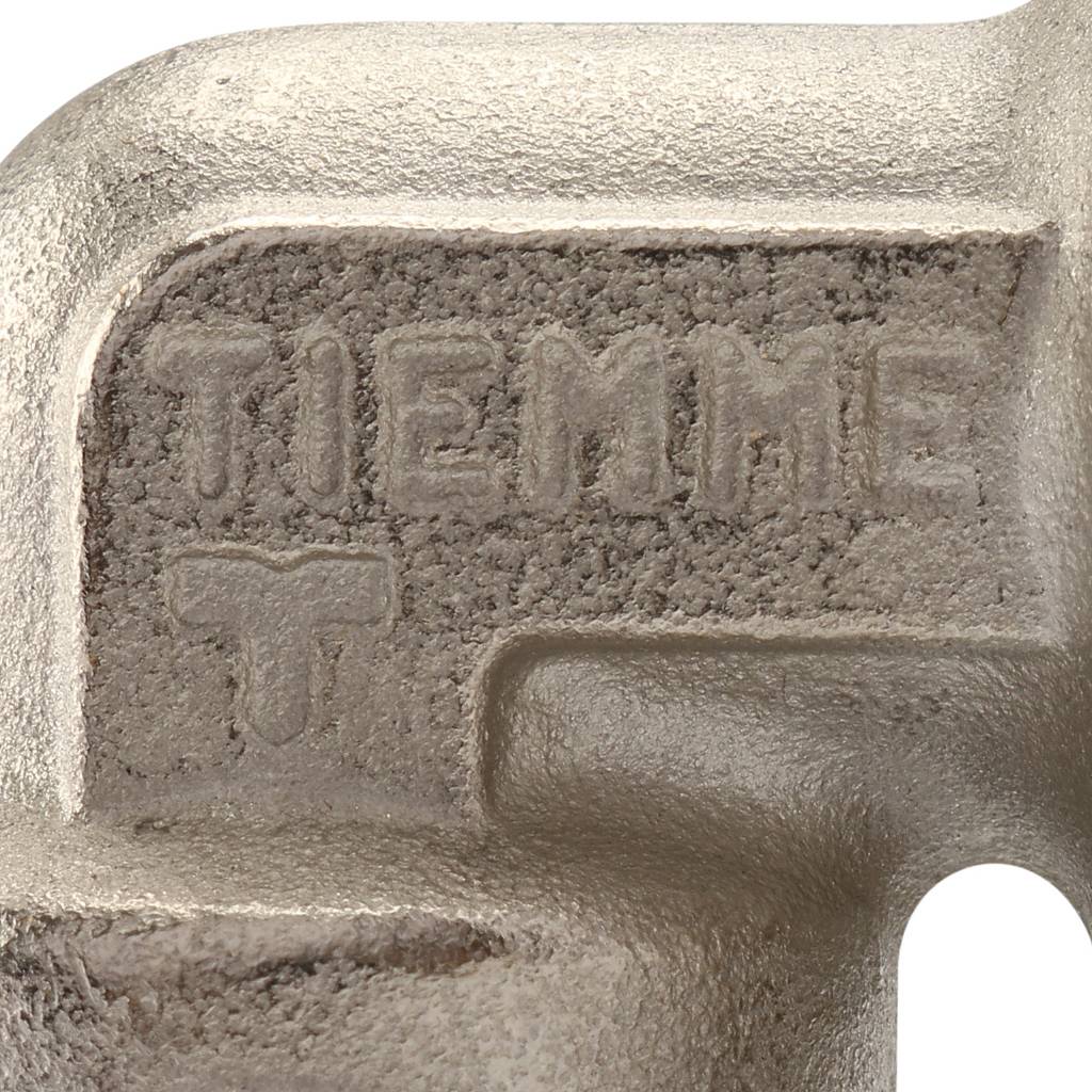 Угольник TIEMME с внутренней резьбой (20х2.0х1/2) для металлопластиковых труб винтовой, 1600026