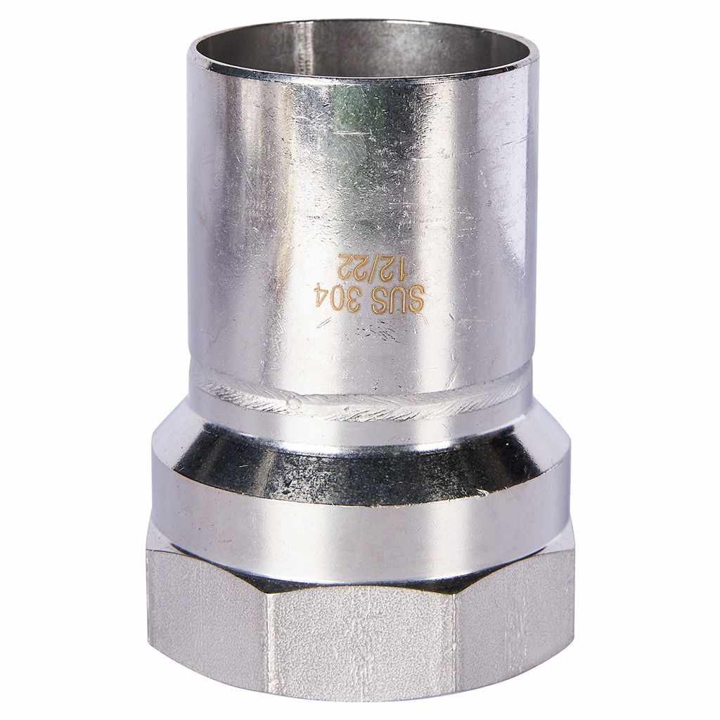 Вставка ROMMER переходная НПр-ВР, 54х2, из нержавеющей стали прессовой, RSS-1023-000542