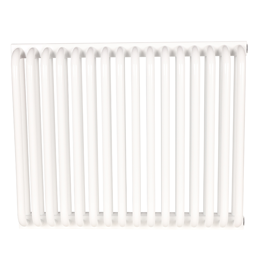 2-х трубчатый стальной радиатор ROMMER RST 2050/16 секций боковое подключение RAL9016, RST-205016-010