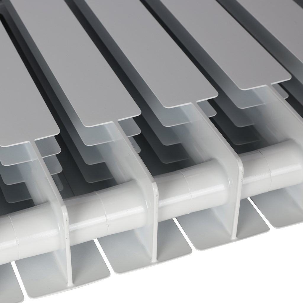 Радиатор биметаллический STOUT VEGA 500 8 секций боковое подключение (белый RAL 9016), SRB-1310-050008