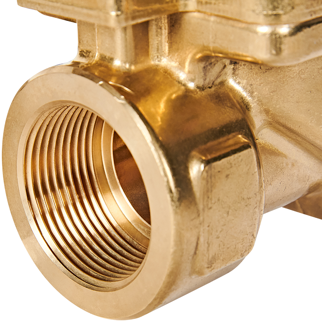 Клапан соленоидный (электромагнитный) STOUT непрямого (пилотного) действия НО 220В G1 1/4 SSV-0040-220032