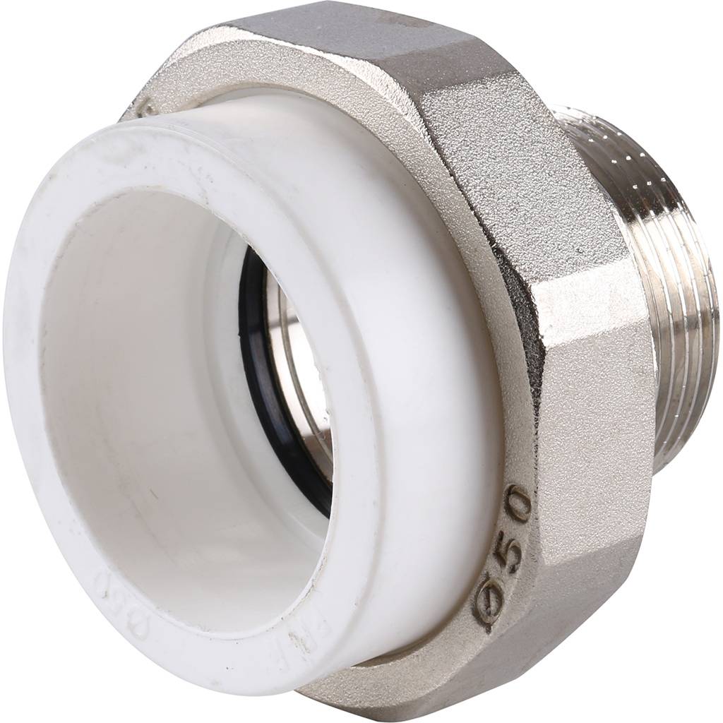 Муфта разъемная Kalde с наружной резьбой 50х1 1/2, 3252-tum-501b00