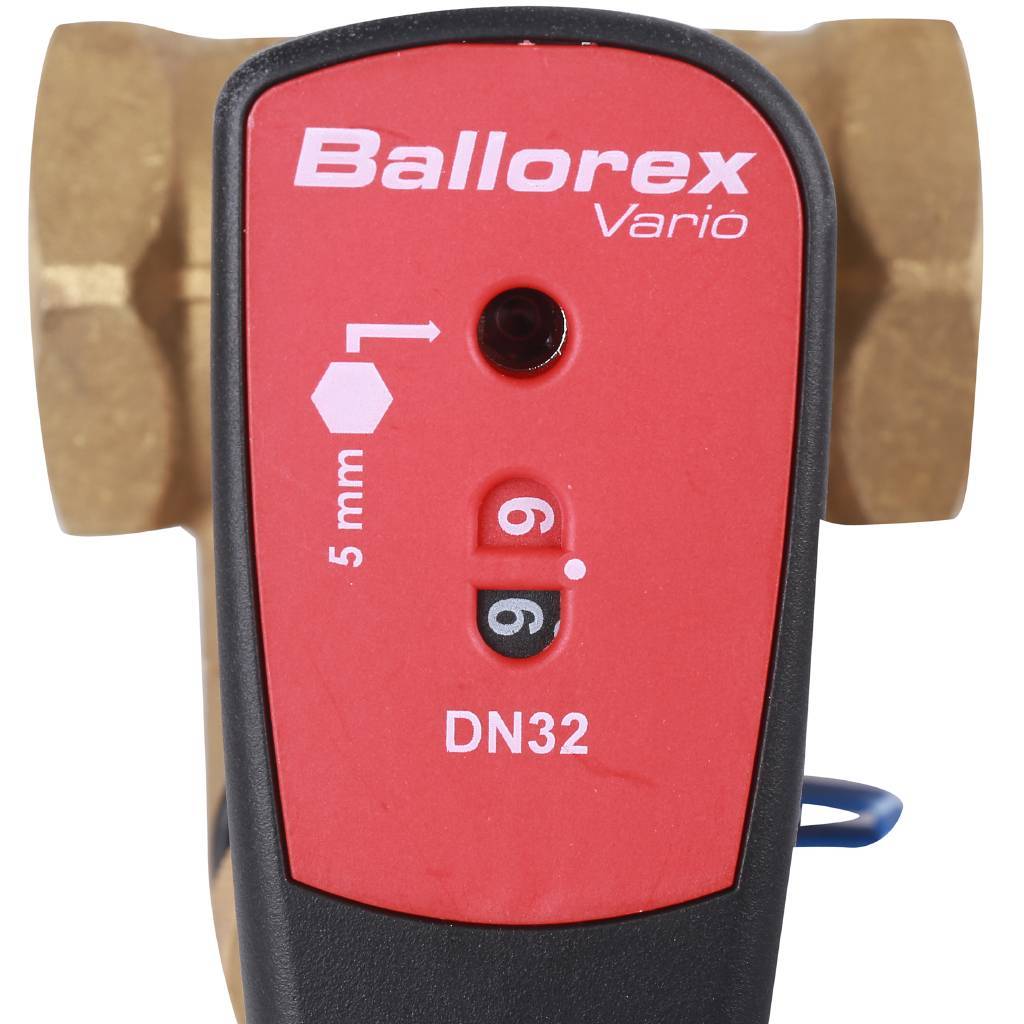 Клапан балансировочный БРОЕН V  DN 032S PN 25 ручной стандартной пропускной способности с дренажем