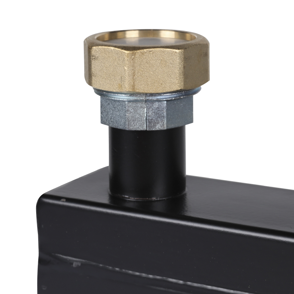 Настенный коллектор Meibes на 3 отоп. контура (с комплектом кронштейнов) M66301.21RU