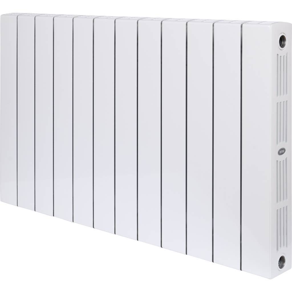 Радиатор биметаллический RIFAR SUPReMO 500 12 секций боковое подключение (белый RAL 9016), 4RS50-12