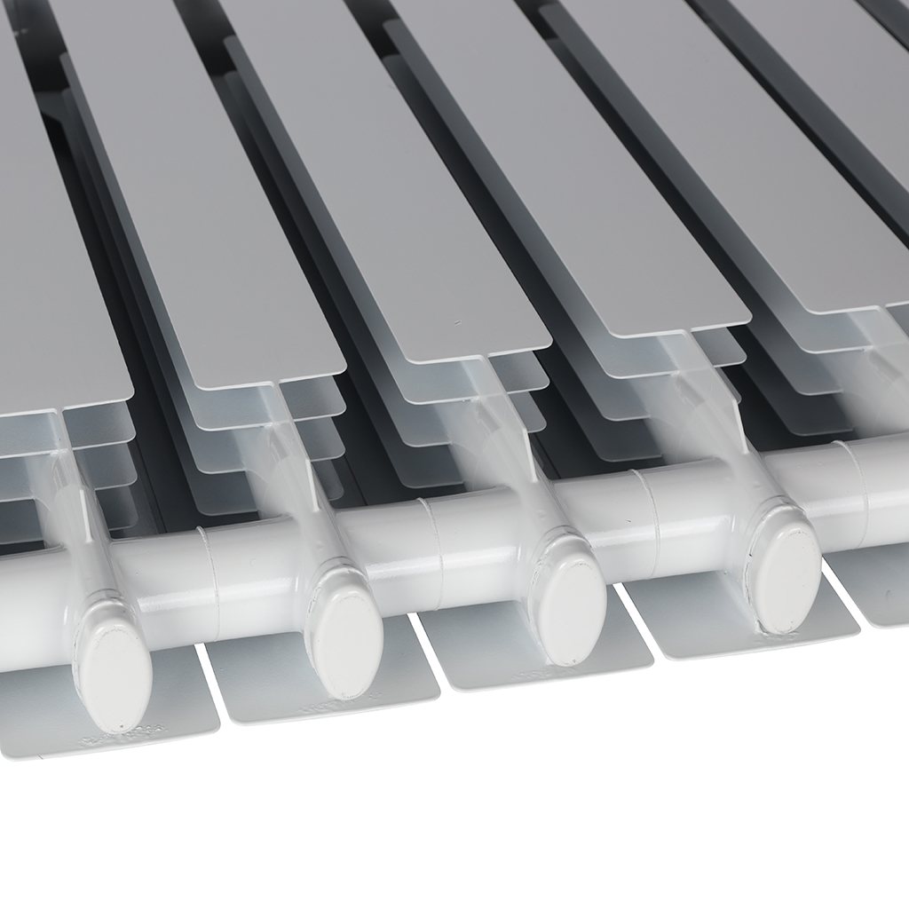 Радиатор алюминиевый STOUT ALPHA 500 12 секций боковое подключение (белый RAL 9016), SRA-2310-050012