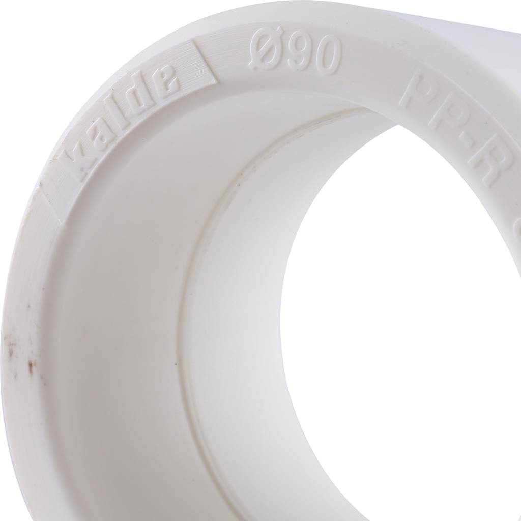 Муфта Kalde d=90 для полипропиленовых труб под сварку (цвет белый), 3212-muf-900000