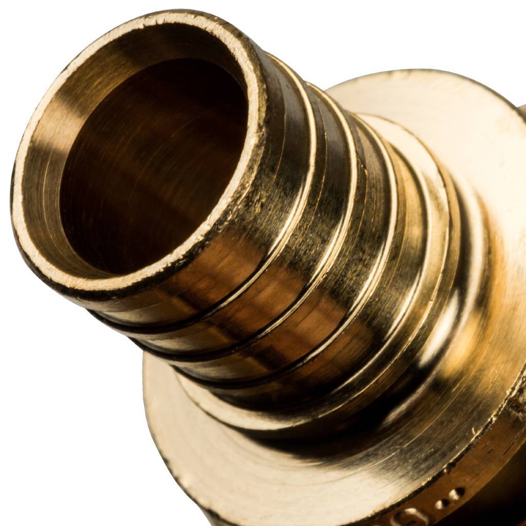 Переходник STOUT с наружной резьбой 16xR 3/4 для труб из сшитого полиэтилена аксиальный, SFA-0001-001634