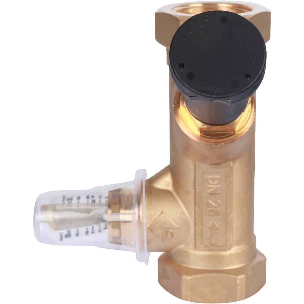 Вентиль балансировочный Watts BP SRV-IG25 с расходомером и функцией Memostop, 10010156