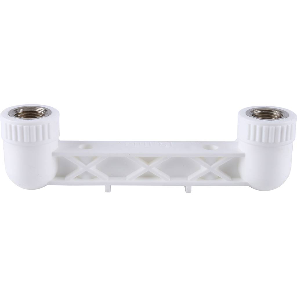 Настенный комплект Kalde 25х1/2 для смесителя для полипропиленовых труб под сварку (цвет белый), 3222-bat-250b05