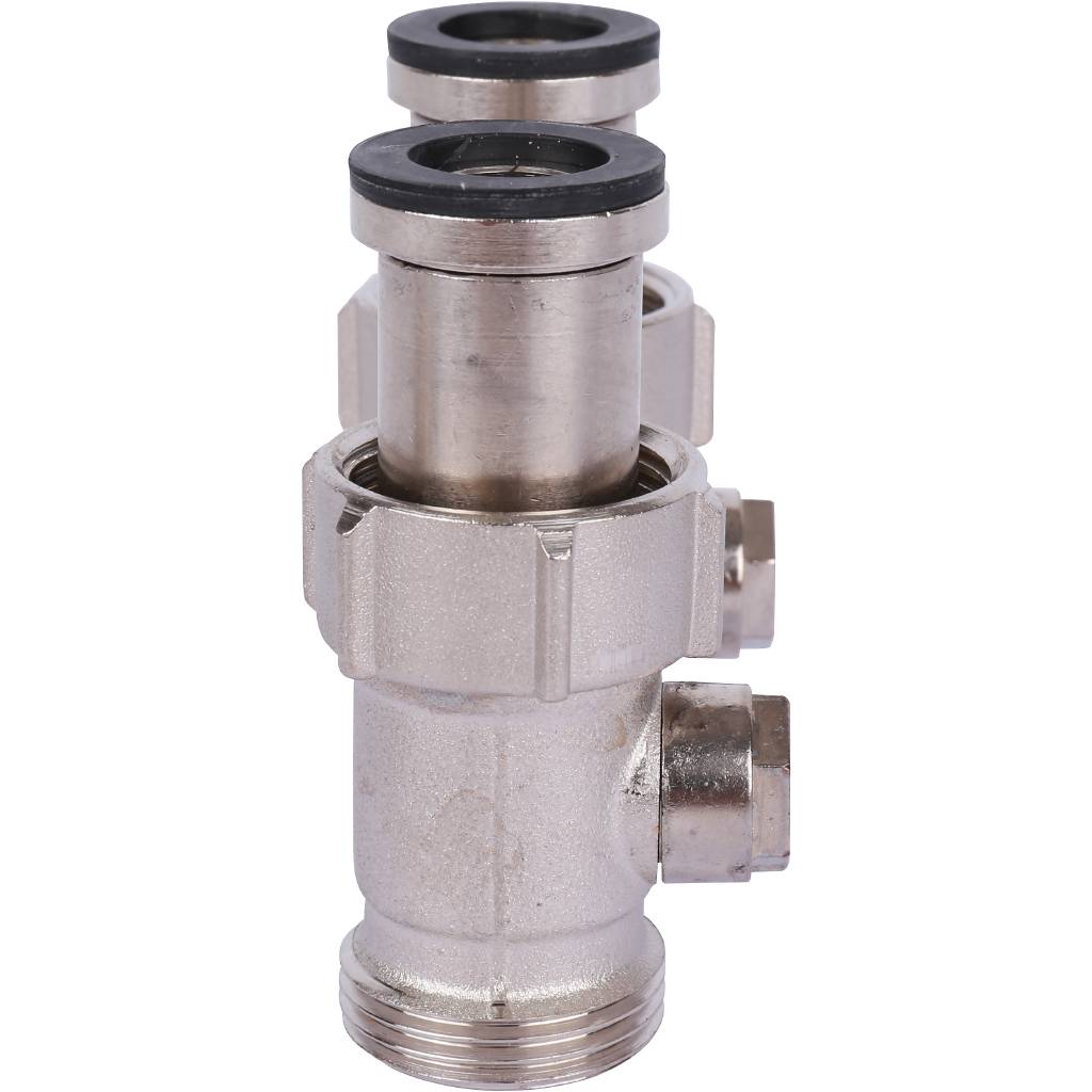 Узел нижнего подключения Meibes DT 2/50, прямой 3/4*3/4, F10084