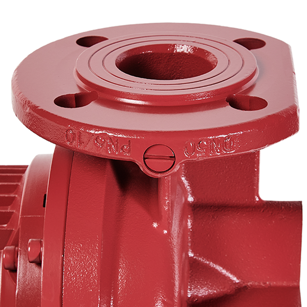 Насос циркуляционный фланцевый трехскоростной ROMMER RPF 50-180F 380V