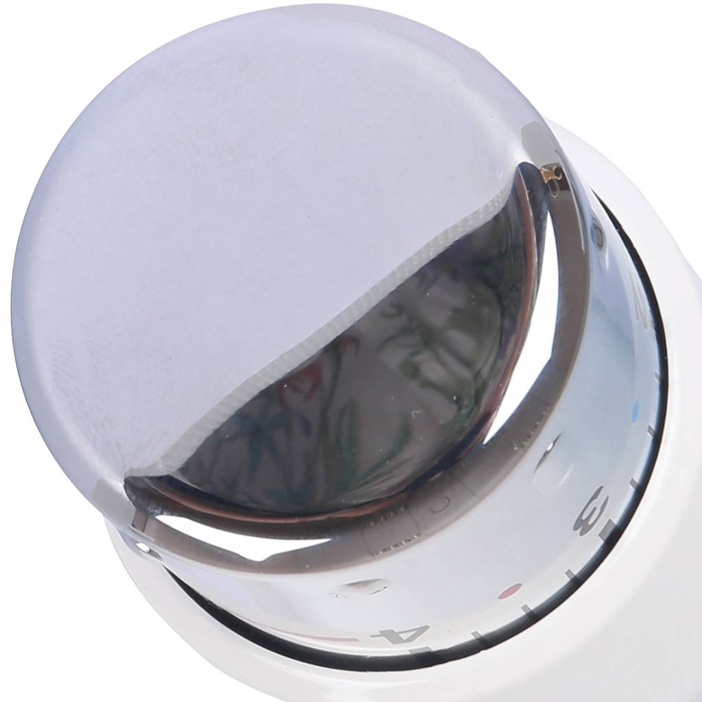 Головка термостатическая OVENTROP Uni SH белая/хромированная