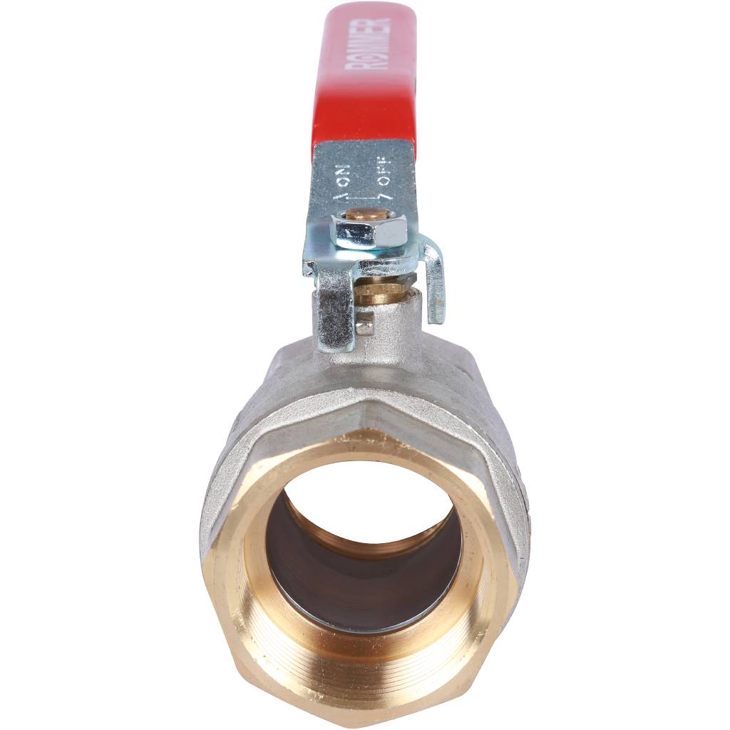 Кран шаровой ROMMER 1 1/2 ВН/ВН, ручка рычаг, RBV-0001-0110340